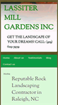 Mobile Screenshot of lassitermillgardens.com